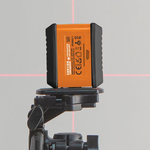 Handy Lézeres szintező - mini - 2 x AAA - max 10 m - piros lézerrel (10057)