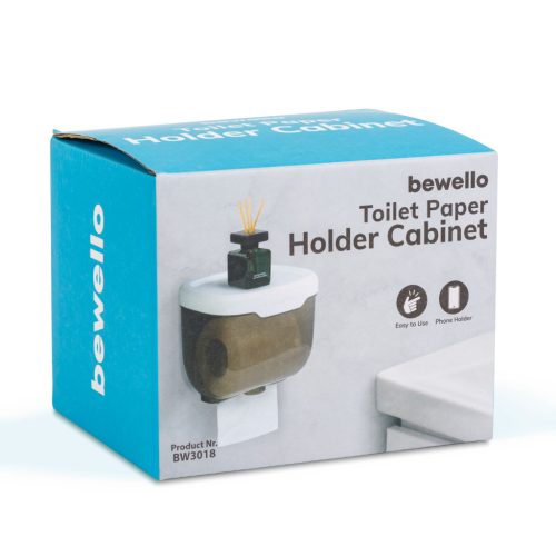 Bewello WC-papír tartó szekrény - 155 x 130 x 130 mm (BW3018)