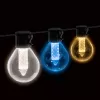Smart szolár fényfüzér - 15 db fehér LED - állítható színhőmérséklet - 7,5 m - bluetooth (11743)