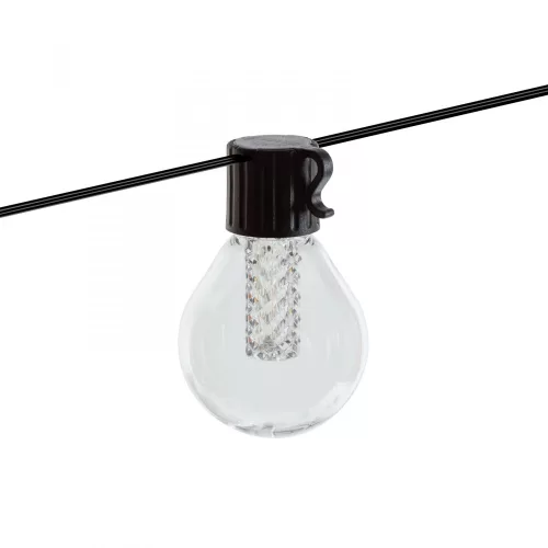 Smart szolár fényfüzér - 15 db fehér LED - állítható színhőmérséklet - 7,5 m - bluetooth (11743)