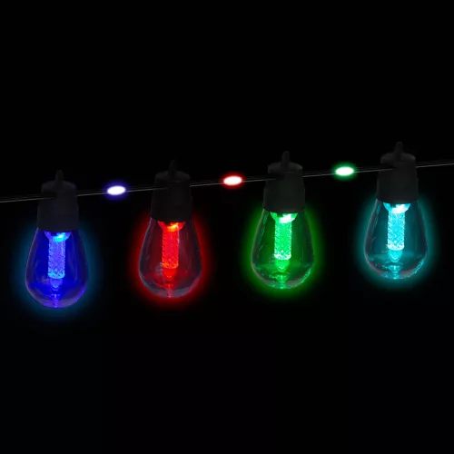 Smart szolár fényfüzér - 84+15 db RGB LED - 14,5 m - bluetooth (11748)