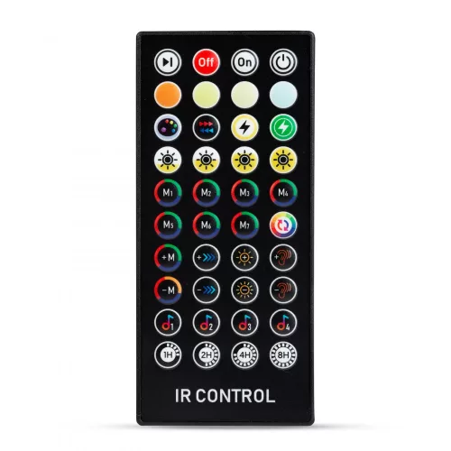 Smart szolár fényfüzér - 84+15 db RGB LED - 14,5 m - bluetooth (11748)