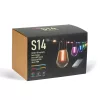 Smart szolár fényfüzér - 84+15 db RGB LED - 14,5 m - bluetooth (11748)