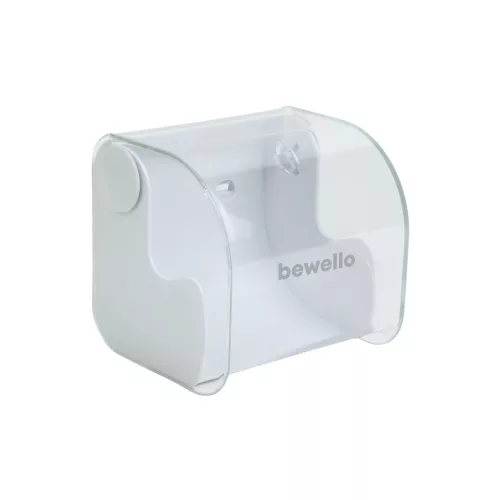 Bewello WC-papír tartó - fehér - 145 x 130 x 123 mm - fehér (BW3019)