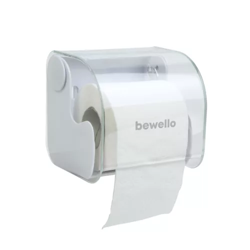 Bewello WC-papír tartó - fehér - 145 x 130 x 123 mm - fehér (BW3019)