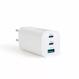   Delight Hálózati Adapter USB + Type-C PD45W gyorstöltéssel - fehér (55060)