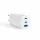 Delight Hálózati Adapter USB + Type-C PD45W gyorstöltéssel - fehér (55060)