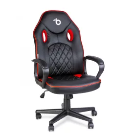   BeMaDa Gamer szék karfával - fekete / piros - 71 x 53 cm / 53 x 47 cm (BMD1116RD)