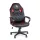 BeMaDa Gamer szék karfával - fekete / piros - 71 x 53 cm / 53 x 47 cm (BMD1116RD)