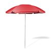 Garden of Eden Nagyméretű napernyő - 155 x 135 cm - piros (57013B)