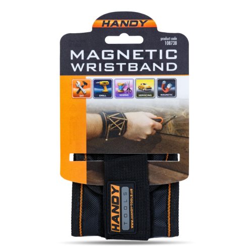 Handy Mágneses textil csuklópánt - 35 x 9 cm (10873B)