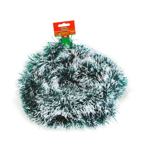 Family Fenyő girland - havas - 200 x 10 cm (55970C)