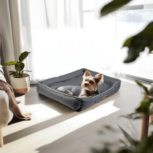 Yummie Kutyafekhely - 68 x 45 x 11 cm - szürke (60045C)