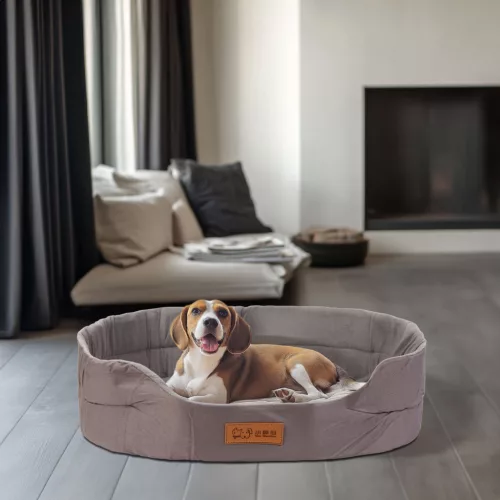 Yummie Kutyafekhely - 67 x 50 x 12 cm - szürke (60046C)