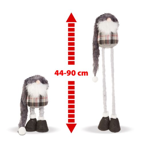 Family Karácsonyi skandináv manó - teleszkópos lábbal - 44-90 cm (58329)