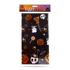 Family Halloween-i asztalterítő - alumínium hatású - 137 x 183 cm - apró motívumos (56542E)