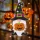 Family Halloween-i dekoráció - manó - akasztható - habszivacs - 44 x 26 cm (56556B)