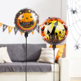   Family Halloween lufi szett - tök  és  kastély - 2 db / csomag (58080J)