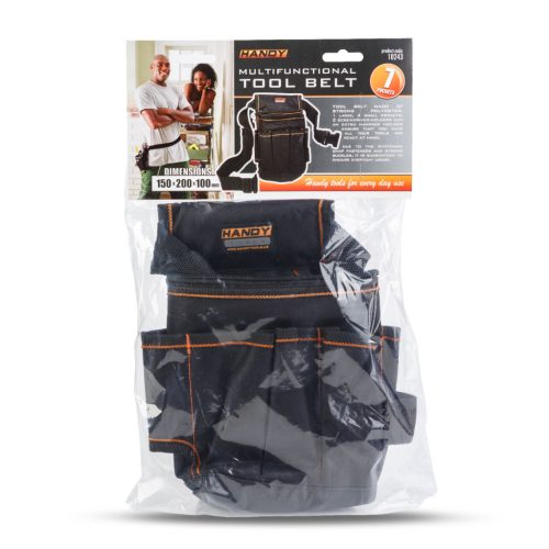 Handy Multifunkciós szerszámtartó öv - 15 x 20 x 10 cm - fekete (10243)
