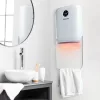 Bewello Fali hősugárzó törölközőtartóval - 800/2000W - 240V - fehér (BW2104)