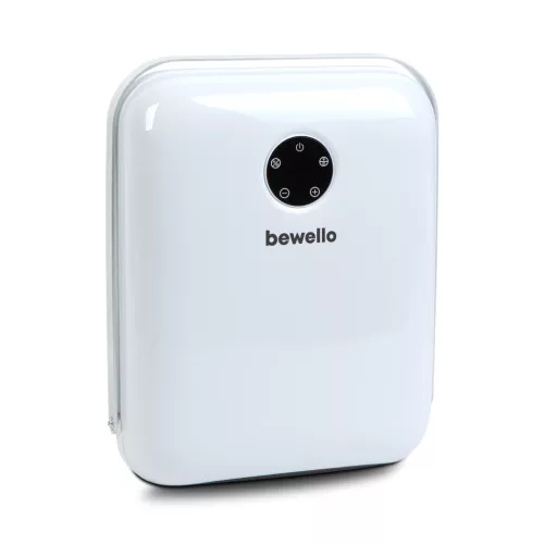 Bewello Fali hősugárzó törölközőtartóval - 800/2000W - 240V - fehér (BW2104)