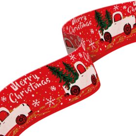 Family Karácsonyi szalag - piros - 60 x 6,3 cm (58584A)