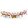 Family Karácsonyi papír girland - 8 db Mikulás - 3,5 m (58585B)