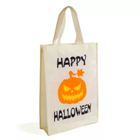   Family Halloween-i ajándéktáska - 30 x 40 cm - "Happy Halloween" tök (58182A)
