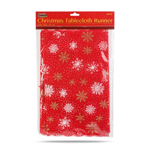 Family Karácsonyi asztalterítő futó - 180 x 35 cm (58535E)