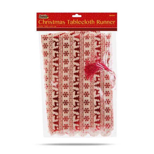 Family Karácsonyi asztalterítő futó - 180 x 35 cm (58535G)