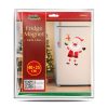 Family Karácsonyi hűtőmágnes - összeállítható Mikulás - 40 x 25 cm (58963A)
