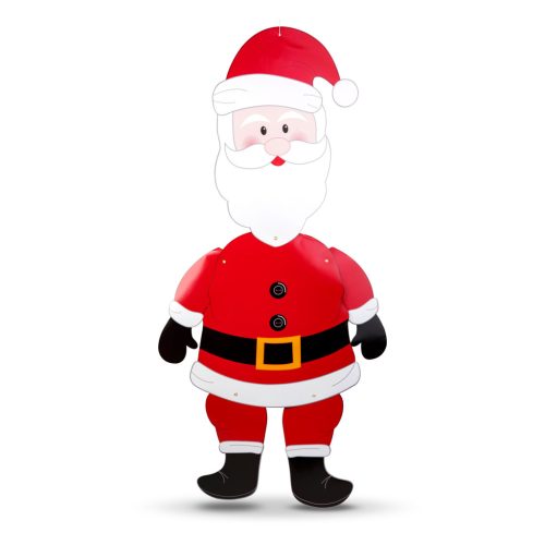 Family Karácsonyi dekoráció - Mikulás - papír - 90 cm (58965A)