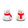 Family Felhúzható guruló hóember - 6 x 5 x 4 cm - 2 db / csomag (58971B)