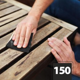   Handy Csiszolóvászon - 150-es - kék - 230 x 280 mm - 5 db / csomag (10439-150)