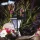 Garden Of Eden LED-es szolár lámpa - kandeláber - 80 cm - fekete - hidegfehér (11236B)