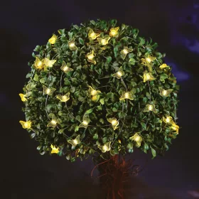   Garden Of Eden Szolár fényfüzér - pillangó - 2,4 m - 25 melegfehér LED (55220C)