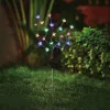 Garden Of Eden Leszúrható szolár virág - 20 színes LED - 65 cm (11274)