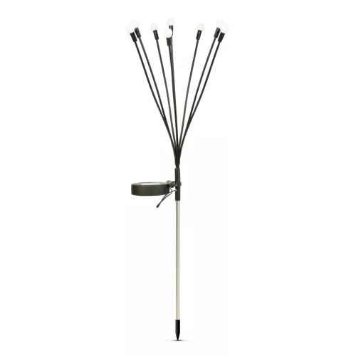 Garden Of Eden Leszúrható szolár lámpa - szentjánosbogár - 8 melegfehér LED - 70 cm (11273)