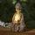 Garden Of Eden Szolár Buddha gyertyával - 1 melegfehér LED - 12,5 x 8,5 x 19 cm (11269)