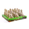 Garden Of Eden Szolár Buddha gyertyával - 1 melegfehér LED - 12,5 x 8,5 x 19 cm (11269)
