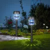 Garden Of Eden Leszúrható szolár lámpa - 1 fehér LED - 7,5 x 7,5 x 40 cm (11275)