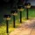 Garden Of Eden Leszúrható szolár lámpa - 1 melegfehér LED - 8 x 8 x 38 cm (11276)