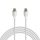 Delight Adatkábel - Type-C / Type-C - fehér - 1 m - 3 A - 60 W (55554WH-1)