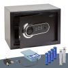 Delight Digitális széf ujjlenyomat olvasóval és gombsorral - 350 x 250 x 250 mm (55583)