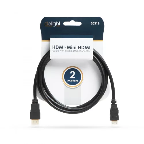 Delight Mini HDMI kábel • 2 m (20318)