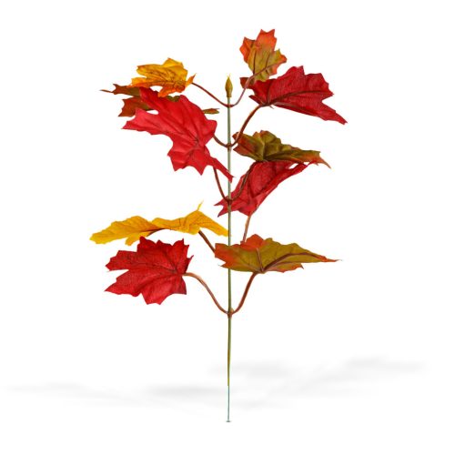 Őszi dekoráció - falevél - 30 cm - leszúrható (59000)