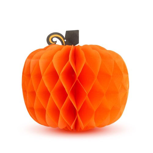 Őszi dekoráció - lampion tök - papír - 30 cm (59017)