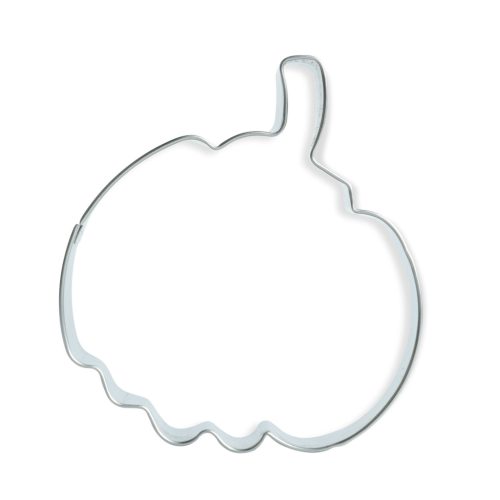 Sütikiszúró szett - levél és tök - fém - 8 cm - 2 db / szett (59037)