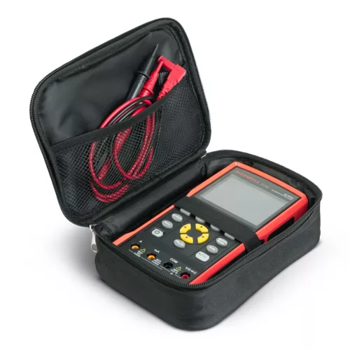 Maxwell-digital Kézi oszcilloszkóp - akkumulátoros - 3.5" színes LCD - AC/DC, 400V, 40MHz, 2 csatorna, 8K/4K (25360)