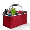 Family Thermo összecsukható bevásárlókosár - 49 x 28 x 25 cm - 21 L - piros (11549C)